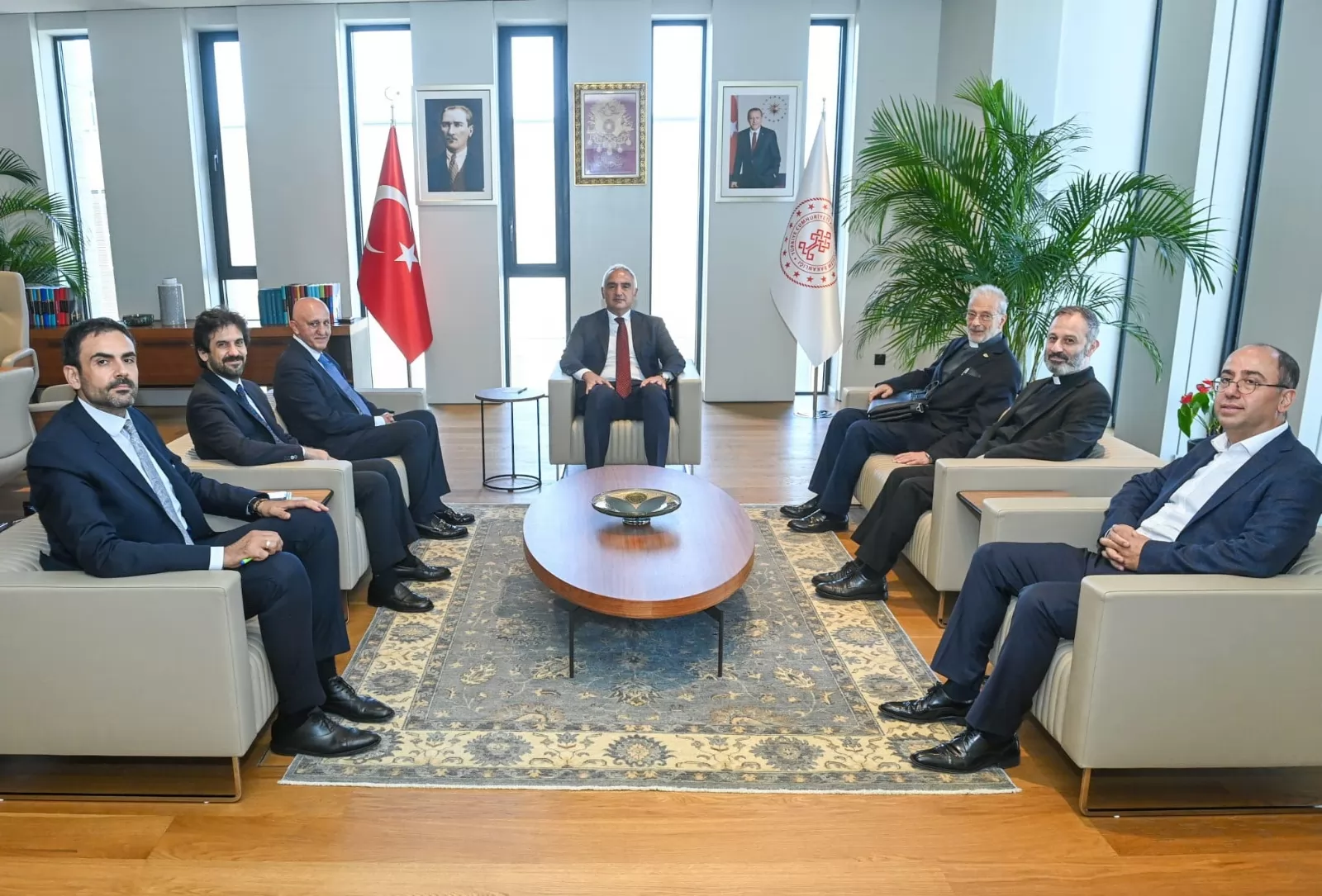 Թուրքիոյ Մշակոյթի եւ Զբօսաշրջութեան Նախարար՝ Մեհմեդ Նուրի Էրսօյի Այցելութիւն